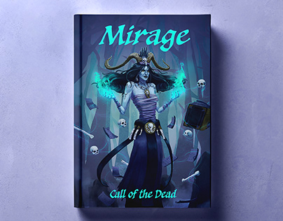 Mirage Call of the Dead | Book Cover Design
