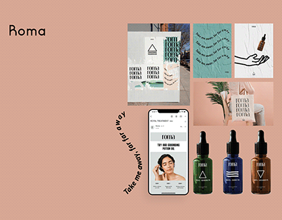 Boutique Branding for Roma - Aromatherapy Company