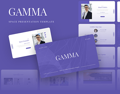 Gamma – Space Presentation Template
