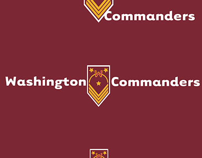 Washington Commanders Logo Concept