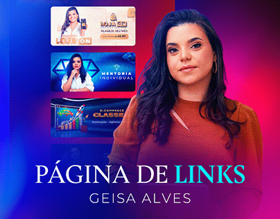 Página de links - Geisa Alves