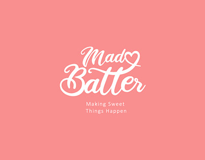 MadBatter.Cake shop Branding