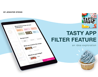 Tasty App Filter Feature - Match Your Fridge!