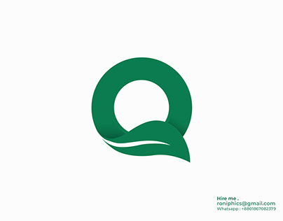 Q leaf logo