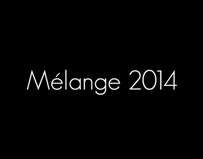 Mélange 2014 Program