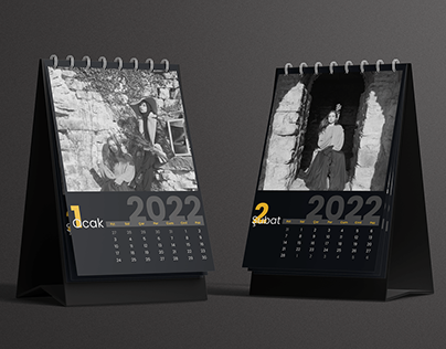 The calendar (2022) project involving photo shoots.