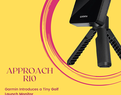 Garmin Introduces a Golf Launch Monitor Approach R10