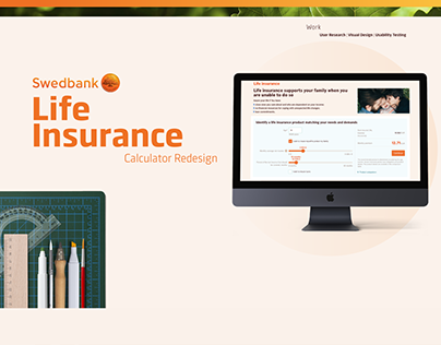 Swedbank Life Insurance Redesign