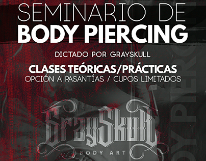 Seminario de body piercing