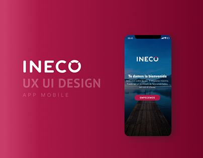 UX UI design for INECO