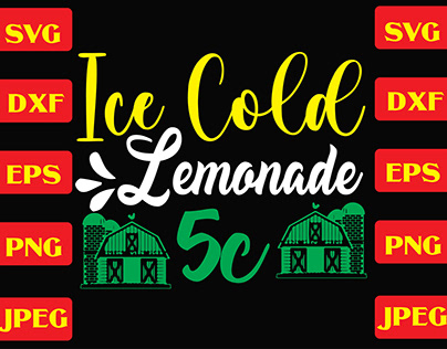 Ice Cold Lemonade 5c