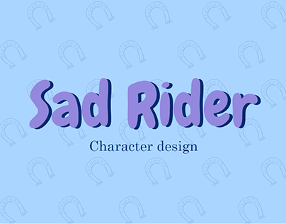 Sad Rider. Character design