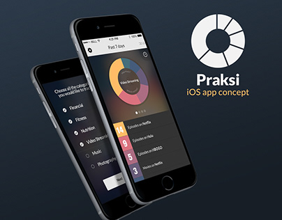 Project Praksi - iOS app concept