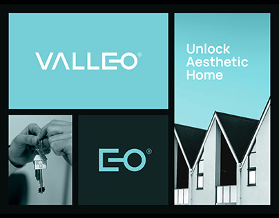 VALLEO Real Estate Logo Design & Visual Identity Design