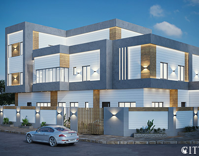 Redesign - Modern Villa Elevation