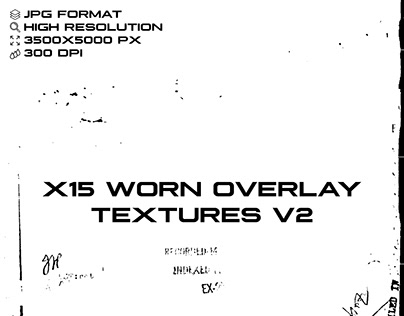 X15 Worn Overlay Textures V2