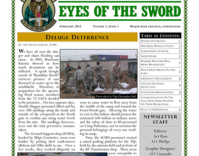 73d EACS Feb. 2012 Newsletter - Pages 1 & 2 Layout