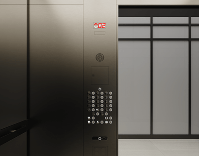 Render Animation Elevator by A514Studio