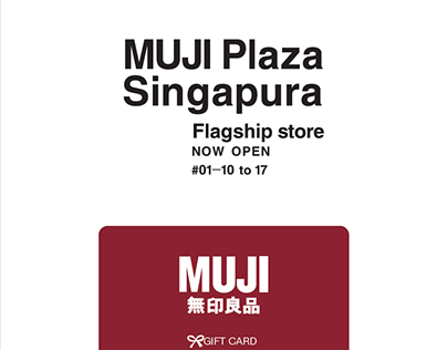 MUJI - Facebook Like & Share Cashier POP