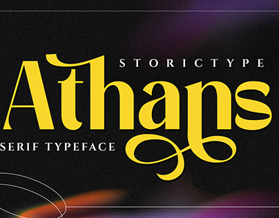 Athans Serif Typeface