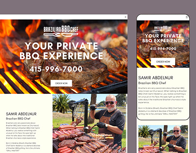 Brazilian BBQ Chef website