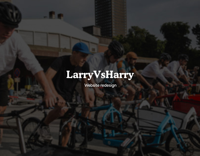 LarryVsHarry - Website redesign