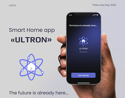 Smart Home App "ULTRON" Concept