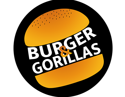 Logo for Burger and Gorillas company
