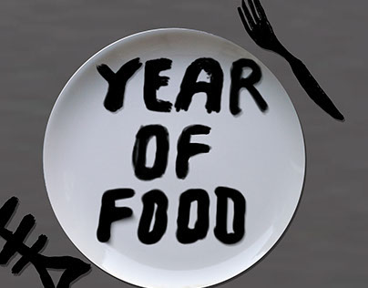 James Victore Inspired "Year of Food"