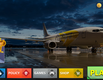 Airplane Game UI/UX