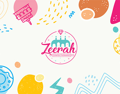 Zeerah Confectionaries Branding