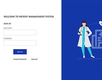 UX Solution - Patient SelfCare (PMS)