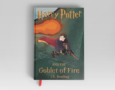 Harry Potter and the Goblet of Fire (Book Cover)