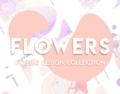 Flowers Poster Design Collection