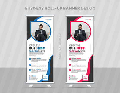 Business Roll Up Banner Design