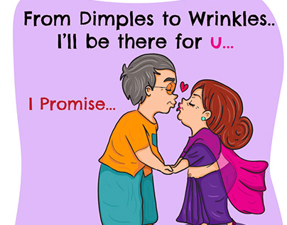 From Dimples To wrinkles Illustration
