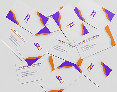 KN business card design