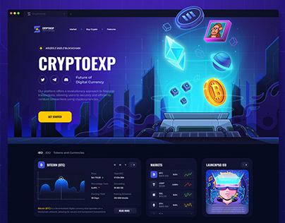 CryptoExp: Crypto platform