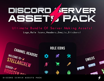 Discord Server - Assets Pack - SamX [DOWNLOAD]