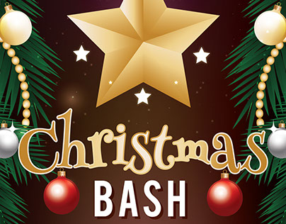 Christmas Bash Standee & Poster