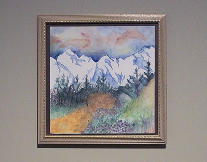 Mountain Watercolor