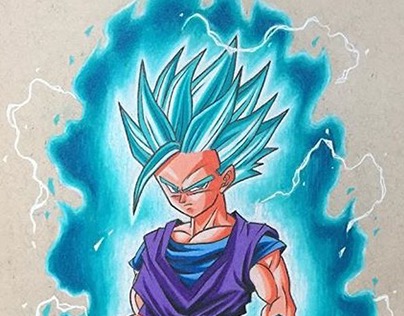 Goku Super Saiyan 3 Illustration on Behance