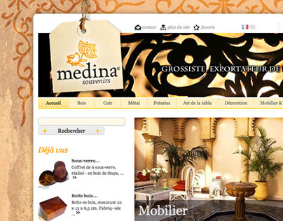 Medina souvenirs, Online shop