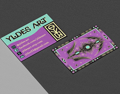 Yldes Art | Personal Business Card |