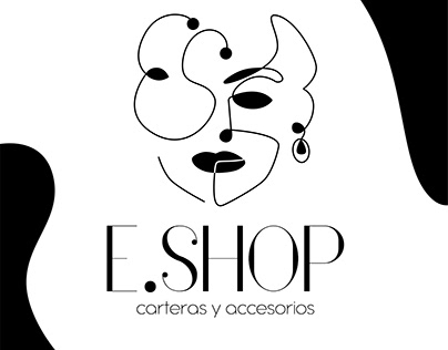 Logotipo y Moodboard E.SHOP