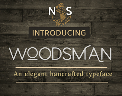 Woodsman Typeface