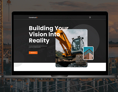 ConstructX - Construction website template