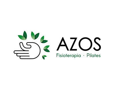 Branding. Azos, Fisioterapia · Pilates.