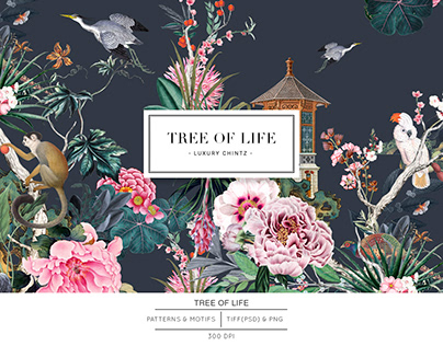 Tree of Life, Luxury Pattern Design