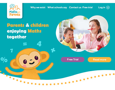 MATHS WITH PARENTS | child-friendly website